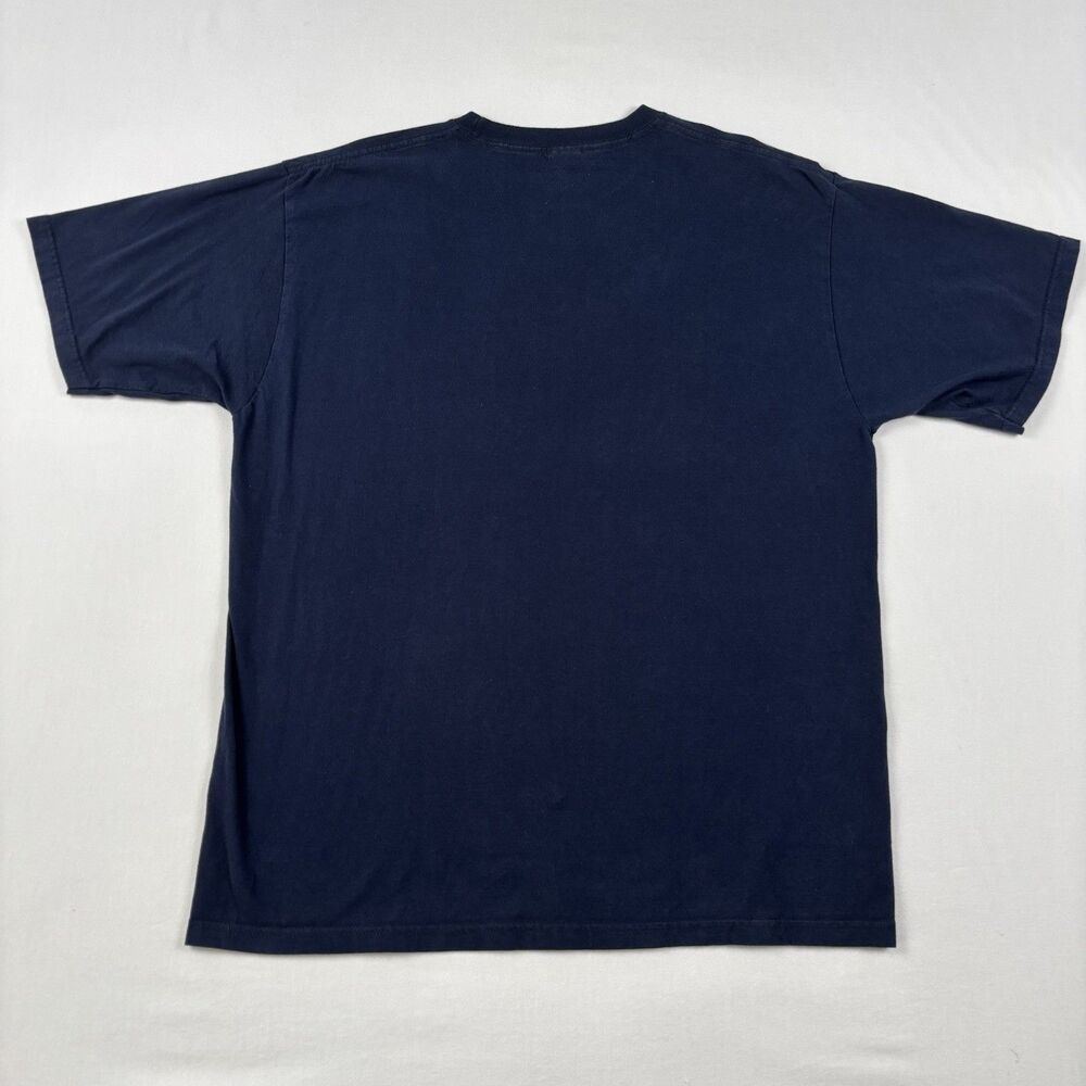 Vintage Oxford University T-Shirt Mens Sz XL Blue Cotton Rare Made In Morocco - Picture 2 of 5